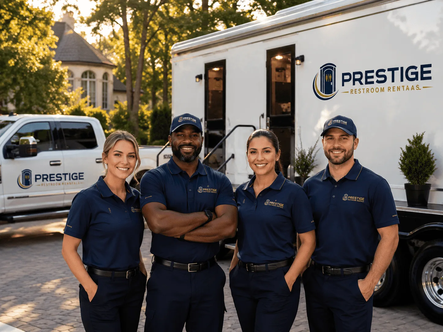 Trusted Luxury Portable Restrooms company in De Land, IL